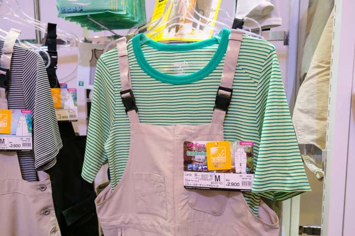 ワークマン　竹素材のTシャツ