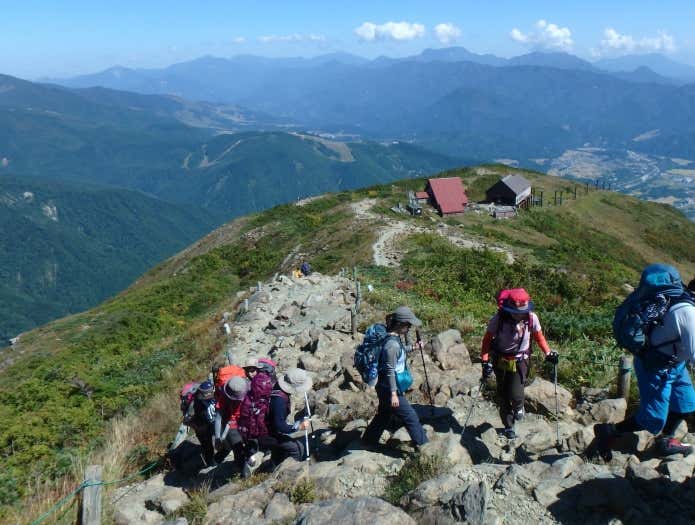 旅行会社のツアー画像(白馬村・唐松岳を目指して八方尾根を登る)