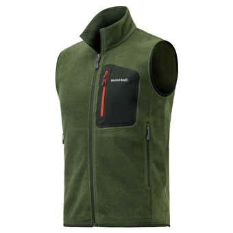 クリマプラス100 ジップベスト Men's