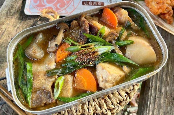 メスティンマニア　ごぼう茶豚汁
