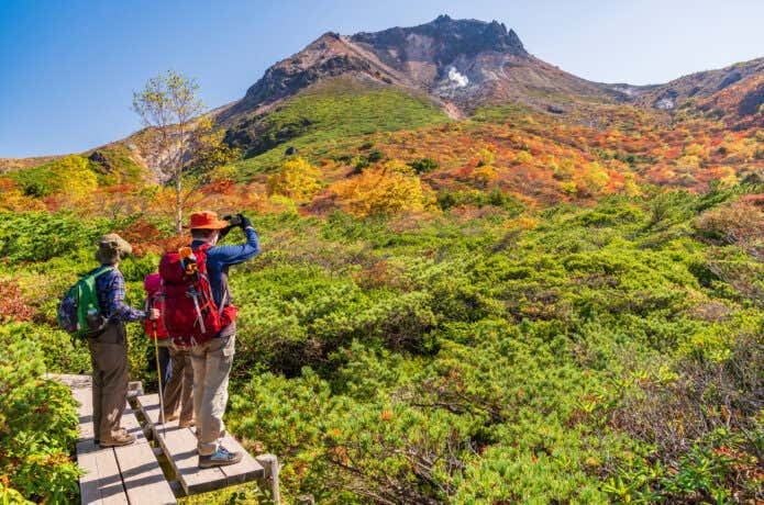紅葉登山