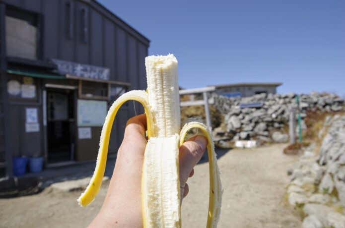 バナナと足のつりの関係（登山に必要な栄養素）