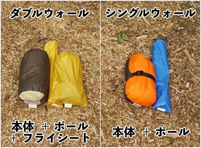 シングルウォールテント