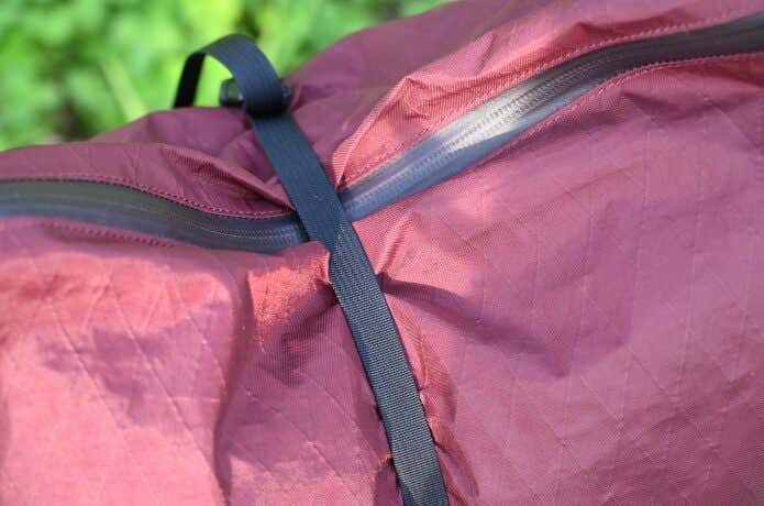 ULバックパックの生地