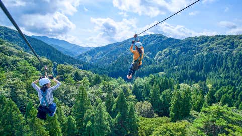 ツリーピクニックアドベンチャーいけだ