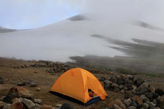 登山用のソロテント