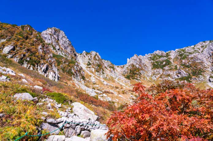 木曽駒ヶ岳　秋