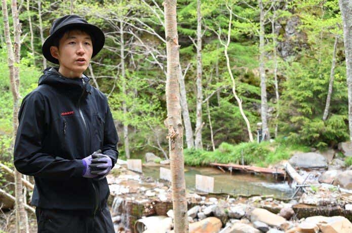 赤岳鉱泉　柳沢さん