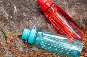 登山　水分補給用ボトル