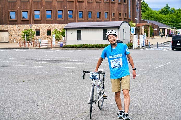 シートゥーサミット　石鎚 西条　自転車