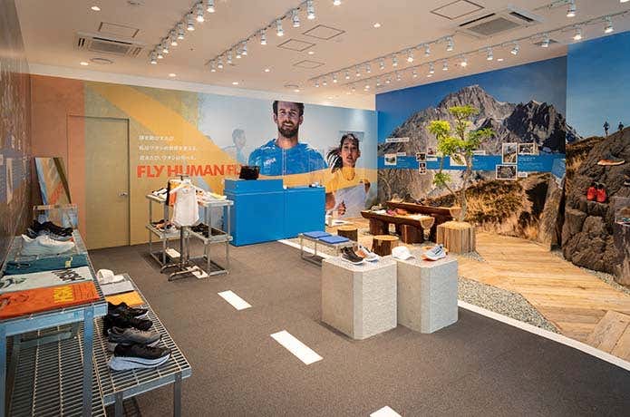 HOKA RAYARD MIYASHITA PARK POP UP STORE