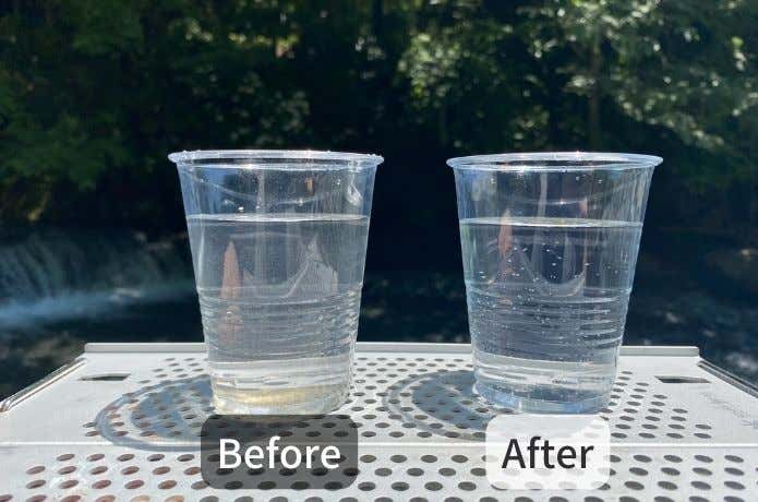 川の水BeforeAfter