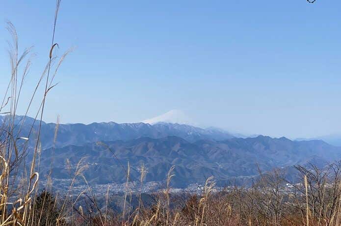 景信山からの富士山