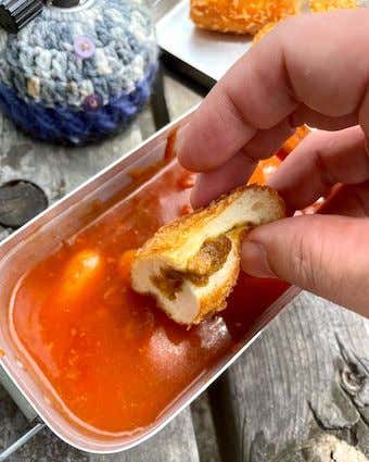 メスティン　レシピ　ミートソースカレーパン煮込み