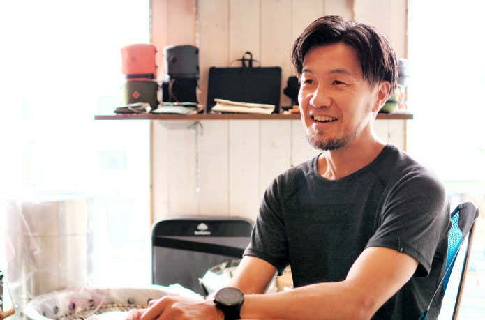 モデラート店長、飯田さん