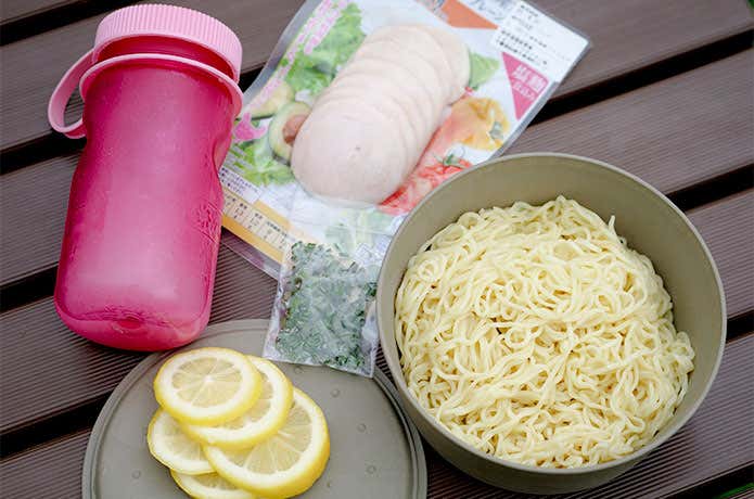 レモンラーメン・材料