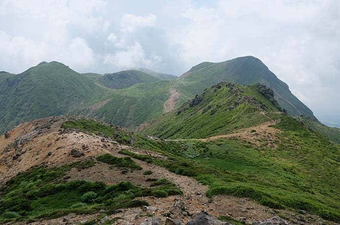 九重山　稜線