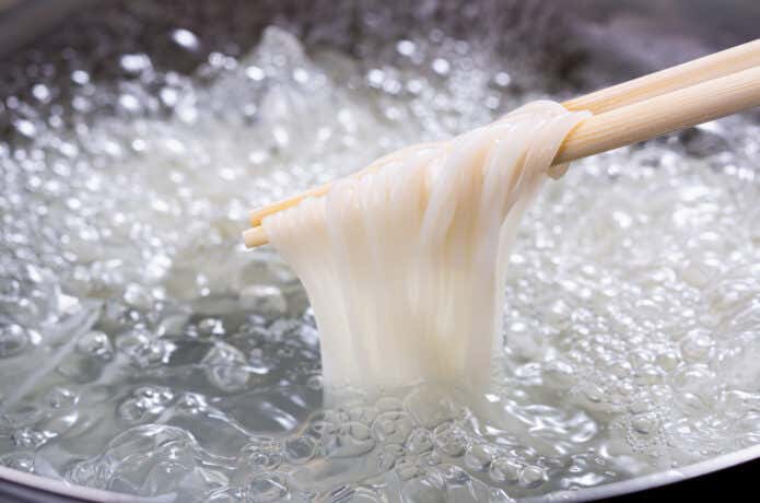 食べやすい　麵