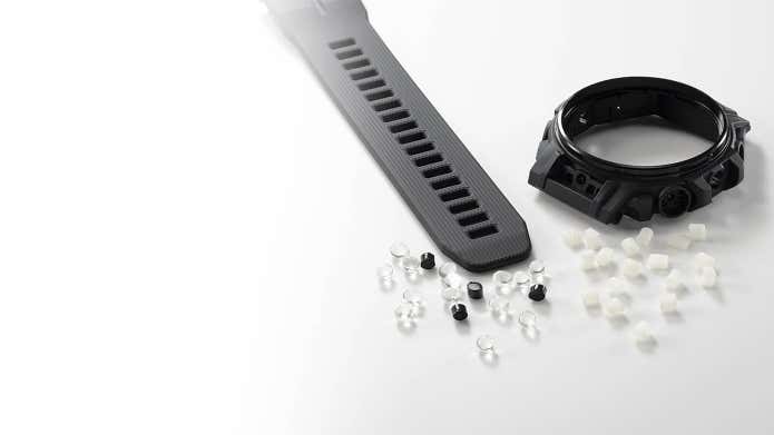プロトレックでバイオマスプラスチック素材を最初に採用したPRW-61
