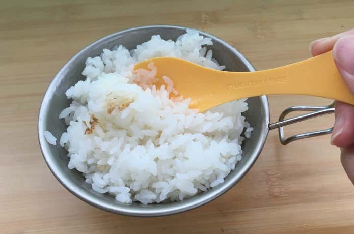 シェラカップ炊飯　アルスト　おこげ