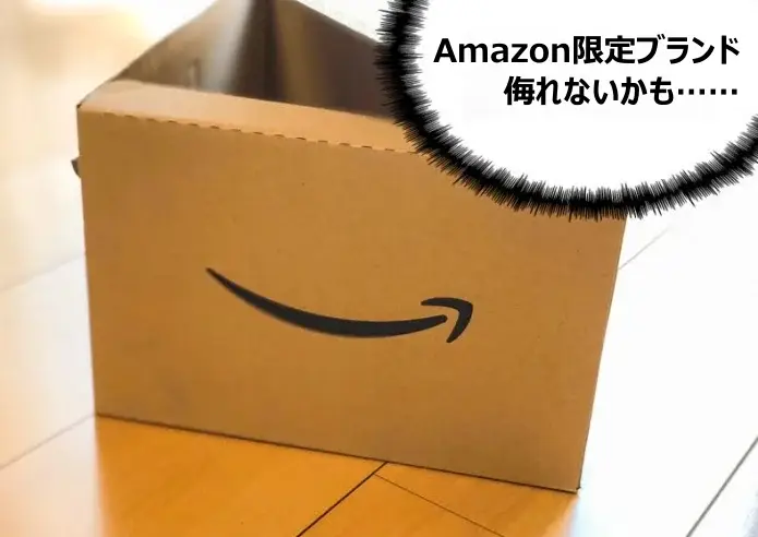 Amazonの段ボール