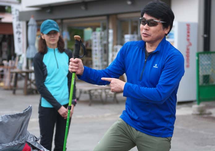 平川陽一郎ガイドの実技講習
