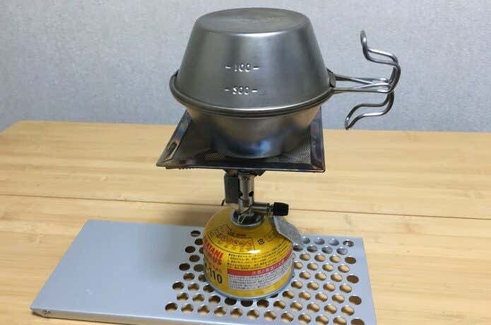 シェラカップ　蒸し器