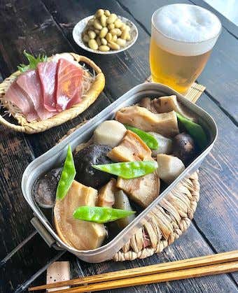 メスティン　レシピ　車麩の煮物