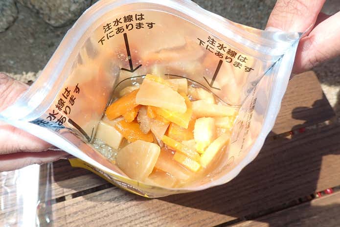 尾西　汁を入れた状態