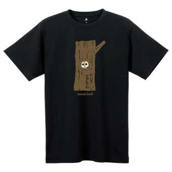 <地域限定> モンベル ウイックロンTシャツ エゾモモンガ