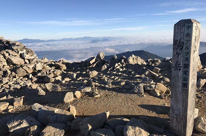 木曽駒ヶ岳　山頂