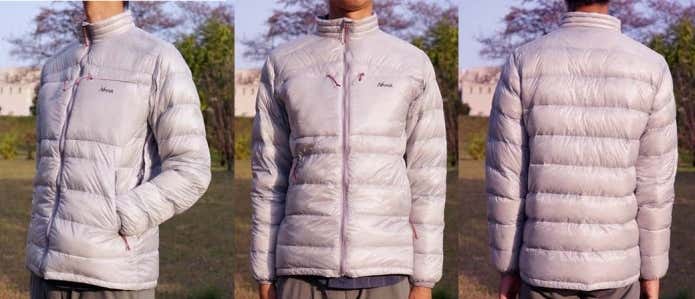 行動中に着る冬季登山用ダウンウェア。ナンガの「ミニマリスム