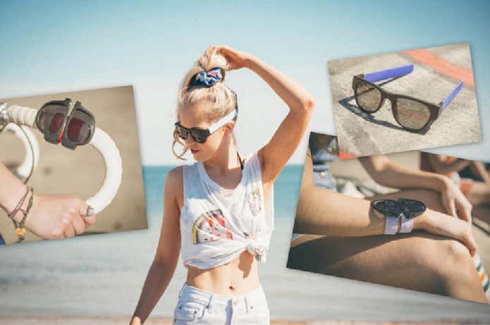 折りたたみ式サングラス「GeeShades」