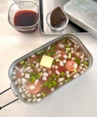 メスティンマニア　メスティン　レシピ　デミオムライス