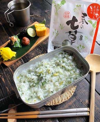 メスティンマニア　七草粥　レシピ　メスティン