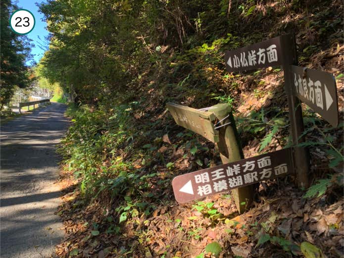 小仏峠登山口