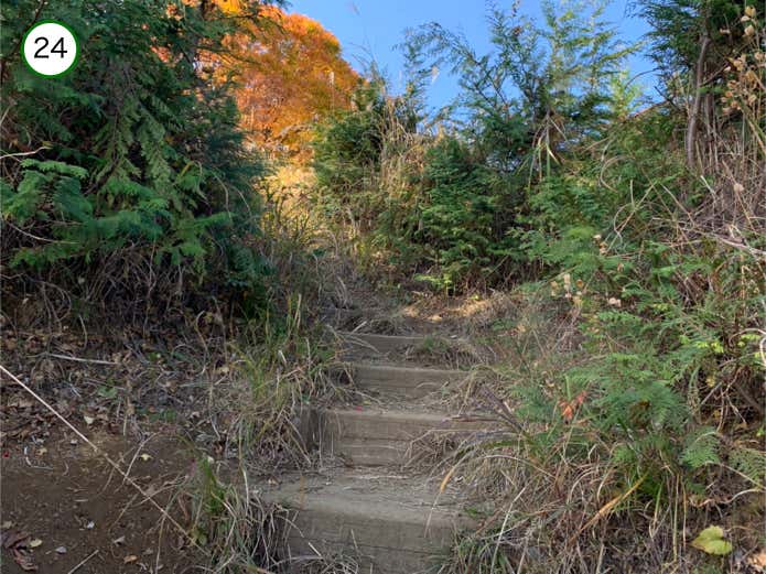 最後の登り