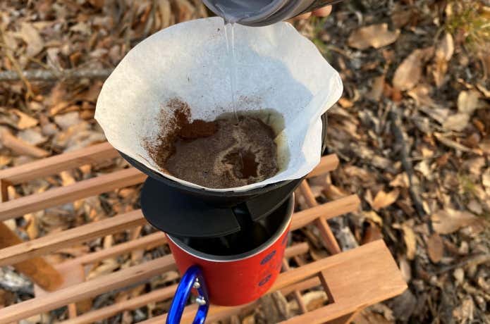 フラットドリッパー　コーヒー