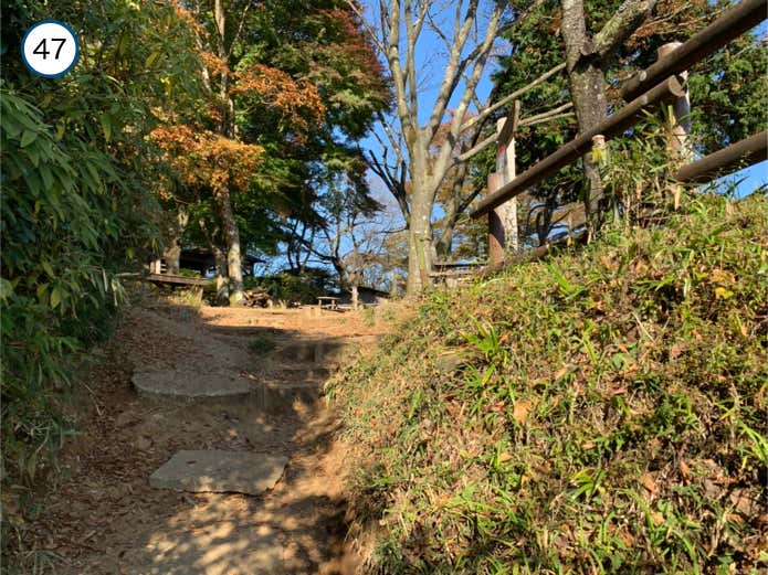最後の登り