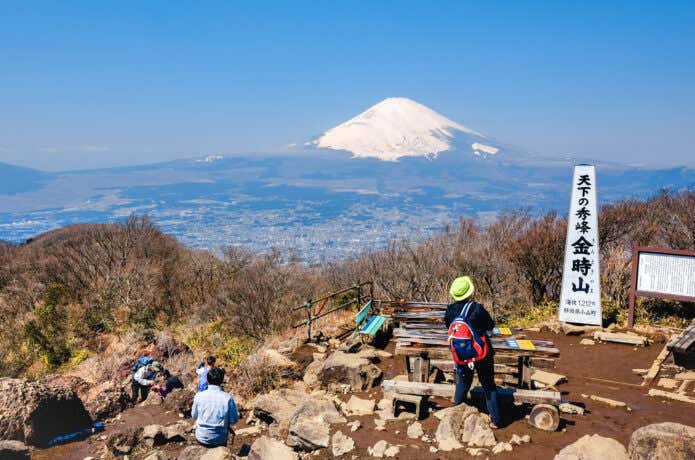 冬　低山　登山