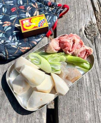 メスティン　レシピ　カレーそば
