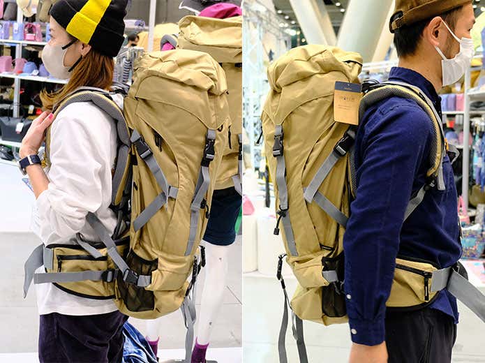 INAREM シェルバッグ 50の使用感