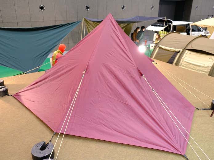 耐久撥水軽量マウントテントSOLO　外観