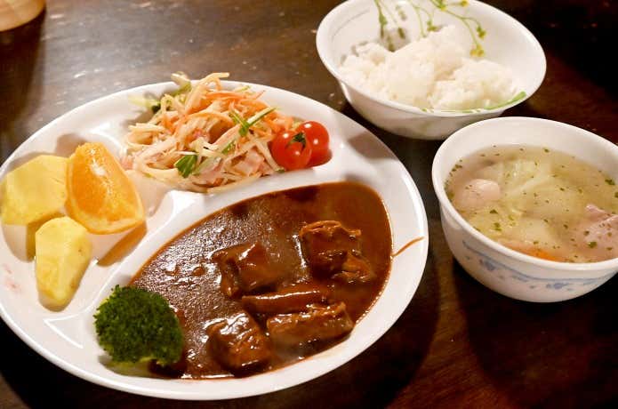 赤岳鉱泉　ビーフシチュー