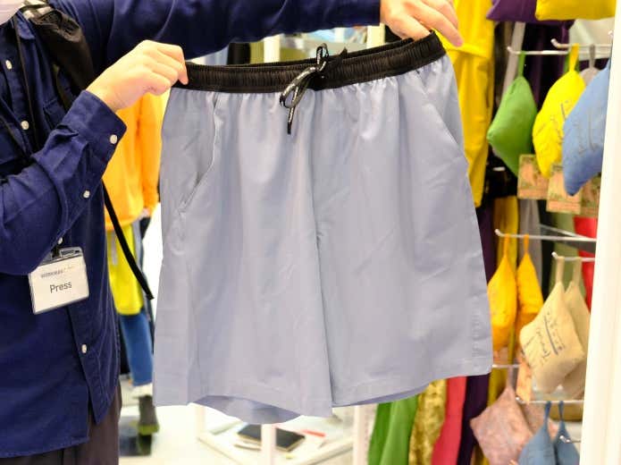 耐久撥水トラベルシェルセットアップのショートパンツ