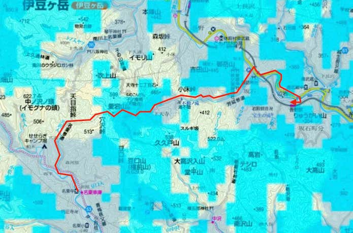 今回検証したルート