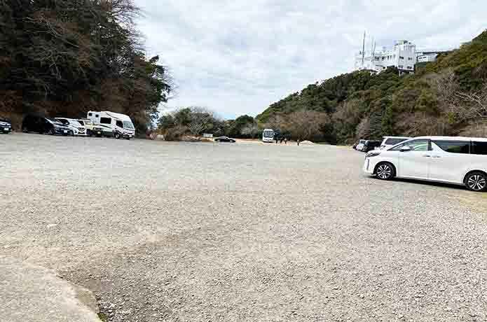 日本寺の山頂駐車場