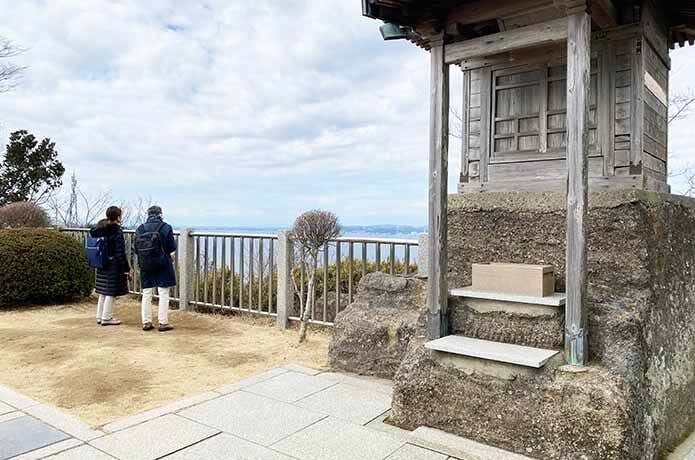 鋸山日本寺の十州一覧台