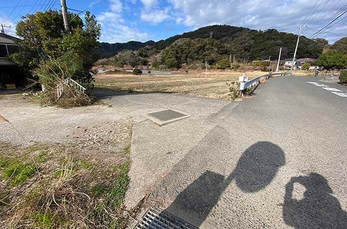 保田駅から鋸山表参道エリアへの道