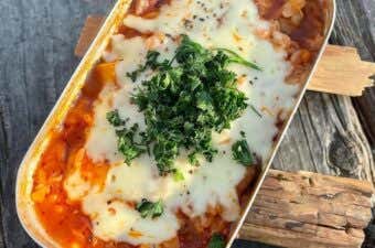 焼かないミートソースドリア メスティンマニア　レシピ